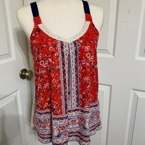 S Rewind Top - Country Style w/Bandana Look - Picture 1 of 8